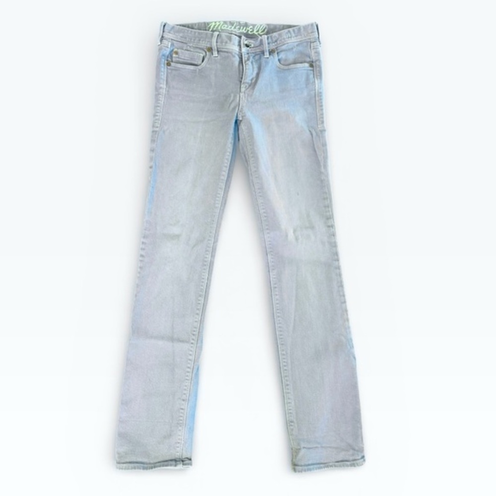 Madewell Light Blue Grey Denim Jeans